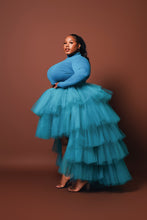 Load image into Gallery viewer, Teal Skirt Set
