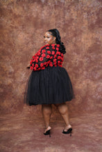 Load image into Gallery viewer, Midnight Rosette Tulle Set
