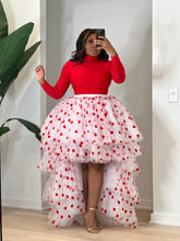 Load image into Gallery viewer, Stole my heart Orchid skirt set
