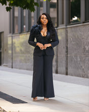 Load image into Gallery viewer, Custom Black Tulle Power Suit
