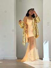 Load image into Gallery viewer, Sequins and Sheer Dress Set
