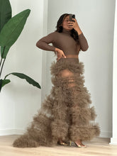 Load image into Gallery viewer, Mermaid tulle skirt set with a twist
