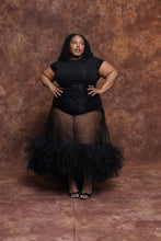 Load image into Gallery viewer, Midi Mermaid Tulle Skirt
