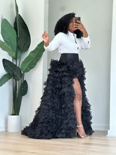 Load image into Gallery viewer, Black Swan Organza Skirt
