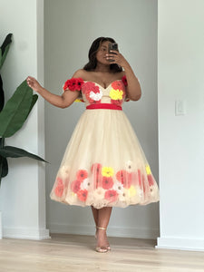 Spring has landed Tulle Dress