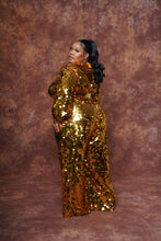 Load image into Gallery viewer, Party Romance Gold Jumpsuit
