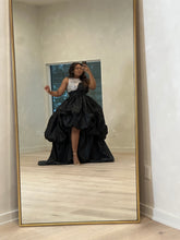 Load image into Gallery viewer, Black Organza beaded dress
