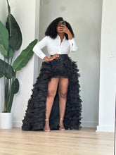 Load image into Gallery viewer, Black Swan Organza Skirt
