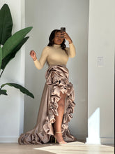 Load image into Gallery viewer, Custom made Satin Rosette skirt
