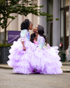 Wendy Osefo (Real Housewives of Patomac) in our Exaggerated Mommy and Me Skirt Set