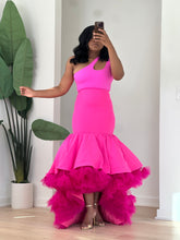 Load image into Gallery viewer, Pink mermaid skirt
