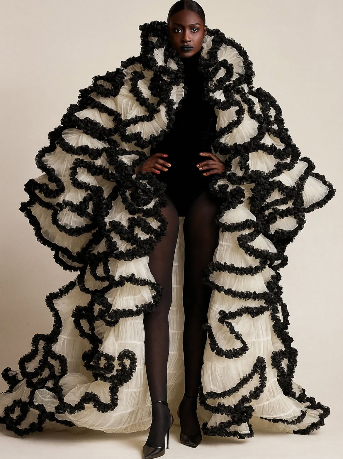 Tulle Jacket and Vest – Oyemwen Tulle Jacket and Vest – Oyemwen