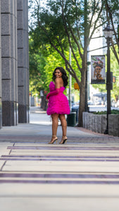 Tickle me pink Tulle Dress