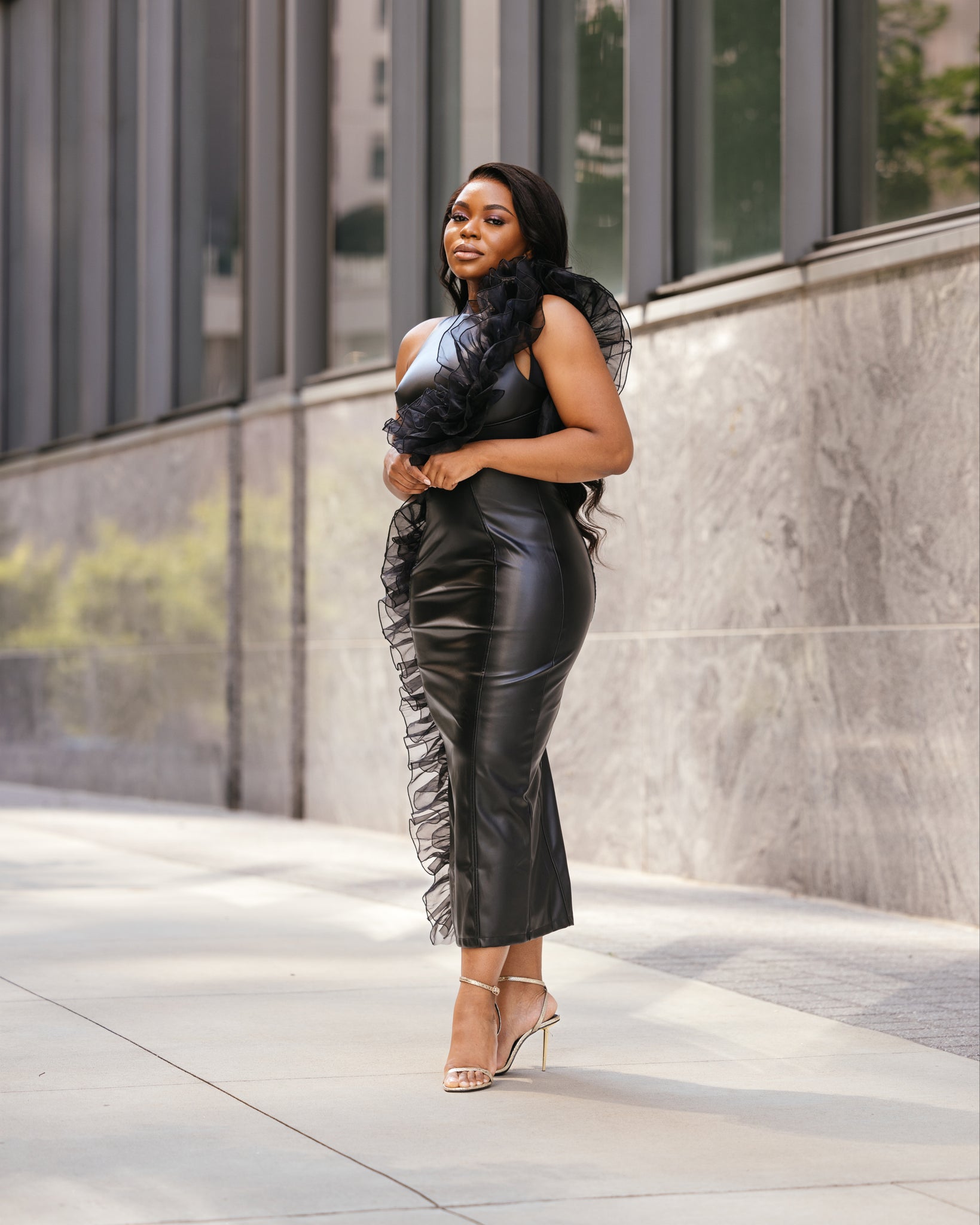 Leather Dress S