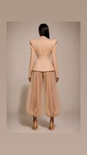 Load image into Gallery viewer, The Zuri Sculpted Tulle Pantsuit
