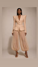 Load image into Gallery viewer, The Zuri Sculpted Tulle Pantsuit
