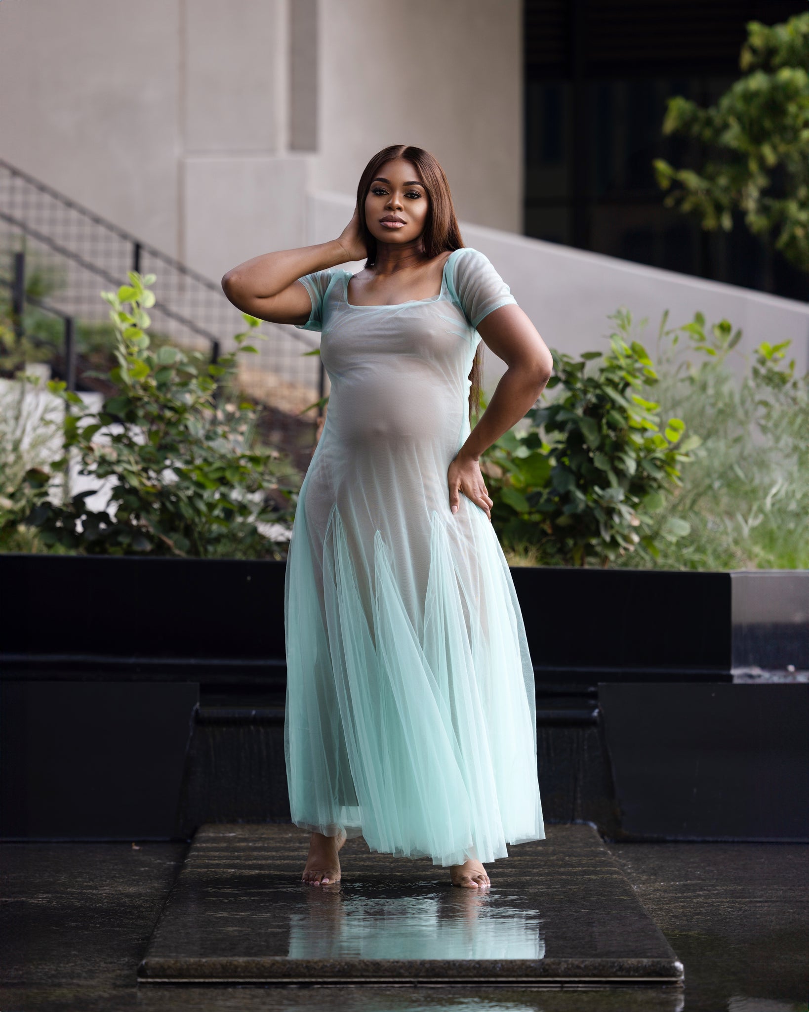 ye sheer dress About a month after Bianca Censori caused a commotion for posing on the red carpet at the Grammy Awards in a completely sheer minidress, another woman with ties to Ye arrived in