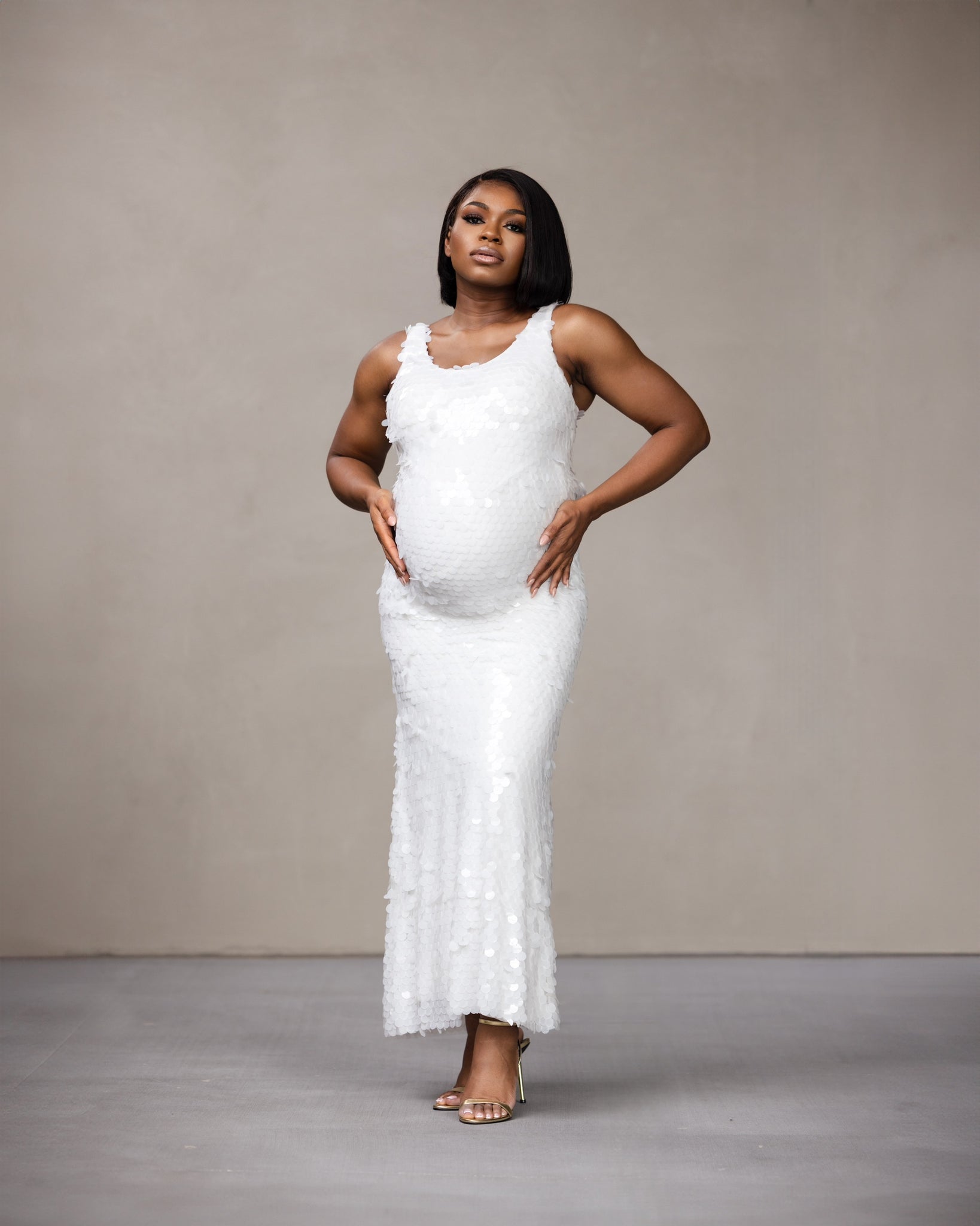 White Sequin Birthday Dress Oyemwen White Sequin Birthday Dress Oyemwen