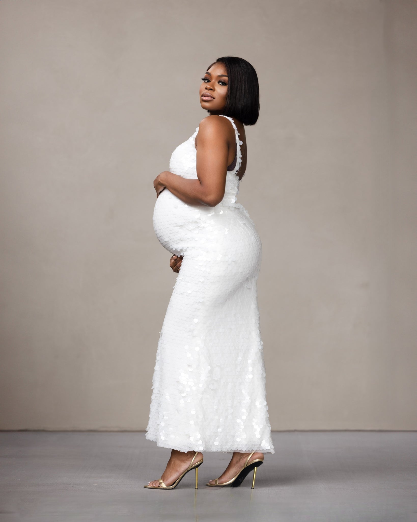 White Sequin Birthday Dress Oyemwen White Sequin Birthday Dress Oyemwen
