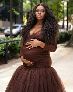 Fall Brown Dress