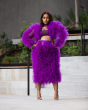 Load image into Gallery viewer, Purple Midi Skirt Set
