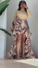 Load and play video in Gallery viewer, Custom made Satin Rosette skirt
