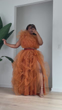 Load and play video in Gallery viewer, Custom made Burnt orange skirt set
