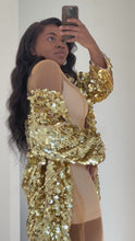 Load and play video in Gallery viewer, Sequins and Sheer Dress Set
