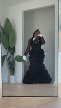 Load and play video in Gallery viewer, Suited Mermaid tulle dress with a twist
