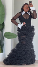 Load and play video in Gallery viewer, Suited Mermaid tulle dress with a twist
