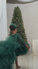Load and play video in Gallery viewer, Custom made kids Emerald dress
