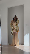 Load and play video in Gallery viewer, Sequins and Sheer Dress Set
