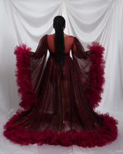 Load image into Gallery viewer, Iridescent Red/Black Robe
