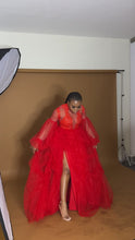 Load and play video in Gallery viewer, Red Lace Dress
