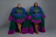 Load image into Gallery viewer, Peacock Ombré Jacket Set
