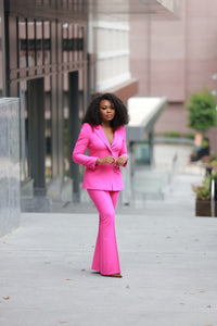 Back to Business Fuchsia Power Suit