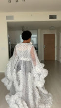 Load and play video in Gallery viewer, Polka Dot Tulle Robe
