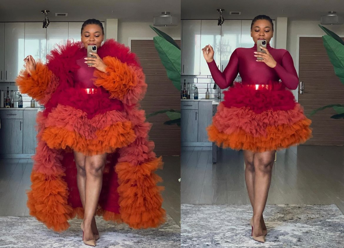 Tulle Jacket and Vest – Oyemwen Tulle Jacket and Vest – Oyemwen