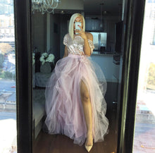 Load image into Gallery viewer, Custom Made Hi-Slit Tulle Skirt
