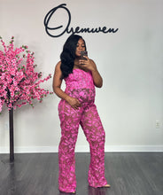 Load image into Gallery viewer, Custom made Lace Overlay Jumpsuit
