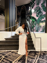 Load image into Gallery viewer, Custom Birthday Dress in White
