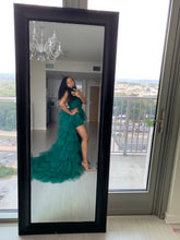 Load image into Gallery viewer, Mini dress with a detachable train

