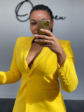 Load image into Gallery viewer, Custom Yellow Power Suit
