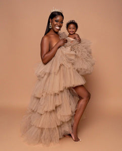 elegant mommy and me dresses Beige Mommy and me dress, Mommy and me dress photoshoot, Mother daughter matching dress, Mommy and me dresses