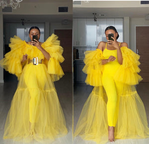 Custom made Yellow Sheer Look – Oyemwen Custom made Yellow Sheer Look – Oyemwen