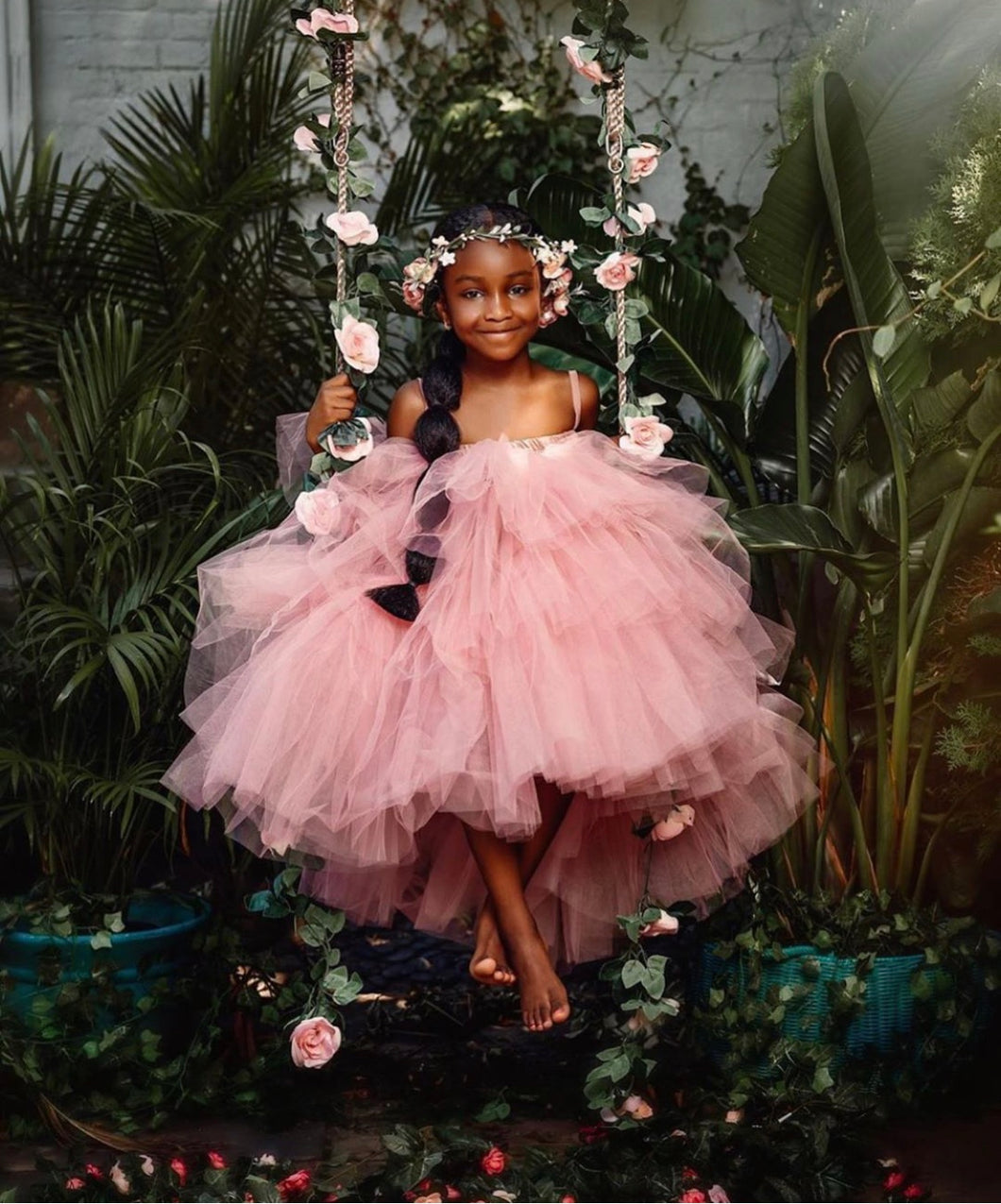 Custom made orchid dress kids – Oyemwen Custom made orchid dress kids – Oyemwen