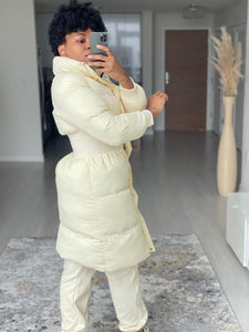 Ivory Luxe Leisure Puffer
